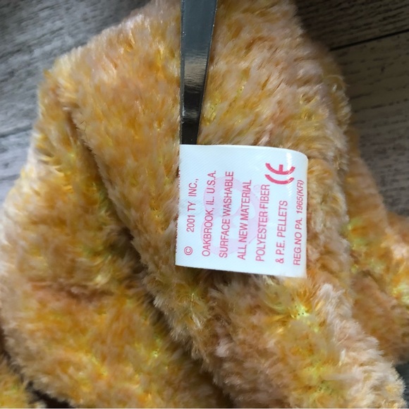 TY Beanie Baby 2001 Jinglepup Plush with Ear Tag and Tush tag - Picture 8 of 13